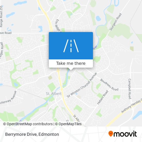 Berrymore Drive map