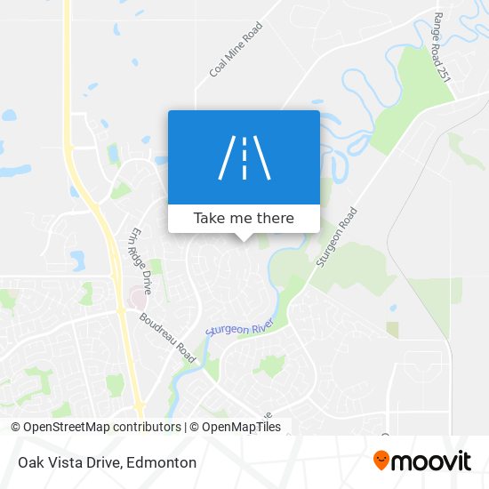 Oak Vista Drive plan