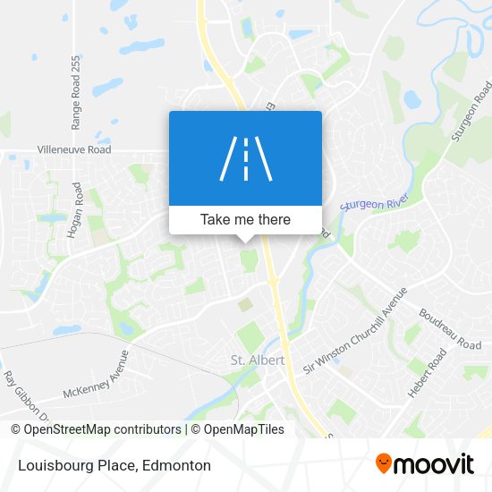 Louisbourg Place map