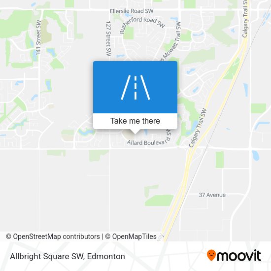 Allbright Square SW map