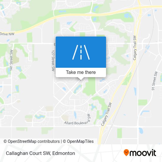 Callaghan Court SW map