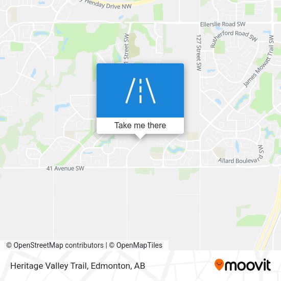 Heritage Valley Trail map