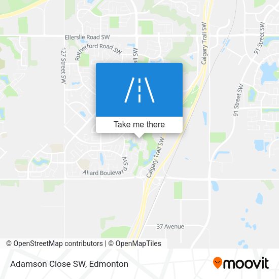 Adamson Close SW plan