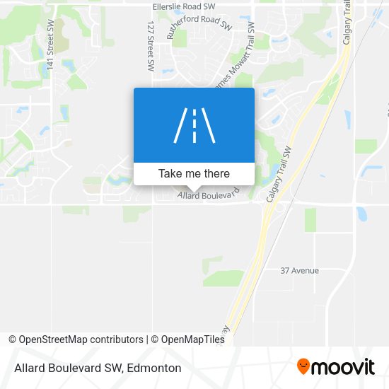 Allard Boulevard SW plan