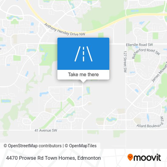 4470 Prowse Rd  Town Homes map
