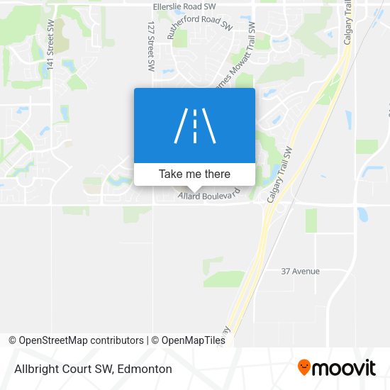 Allbright Court SW map