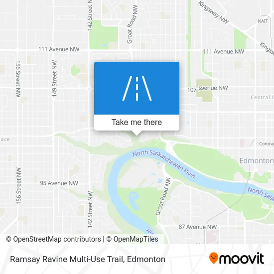 Ramsay Ravine Multi-Use Trail map