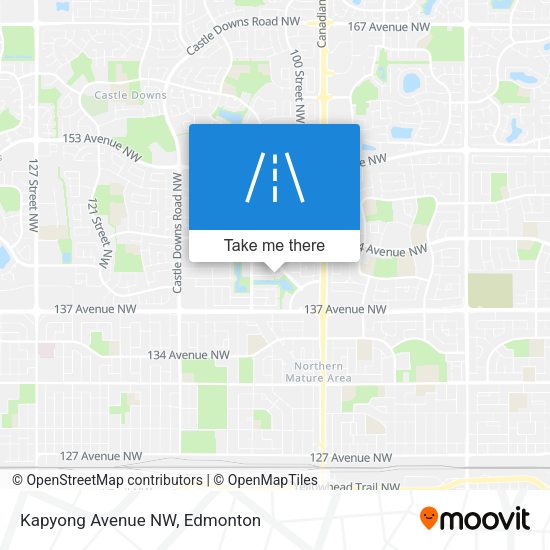 Kapyong Avenue NW plan