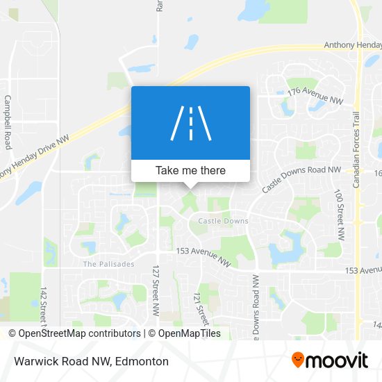 Warwick Road NW plan