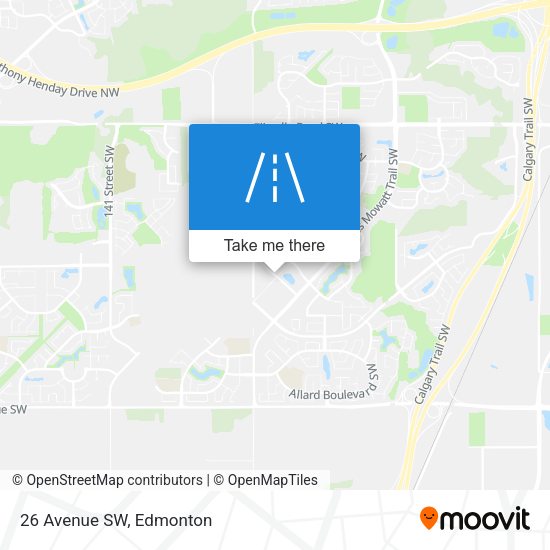 26 Avenue SW plan