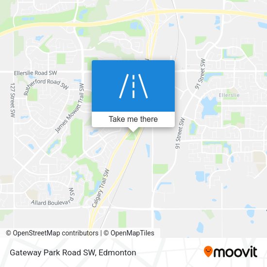Gateway Park Road SW plan