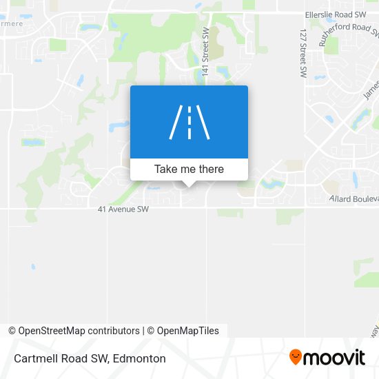 Cartmell Road SW plan