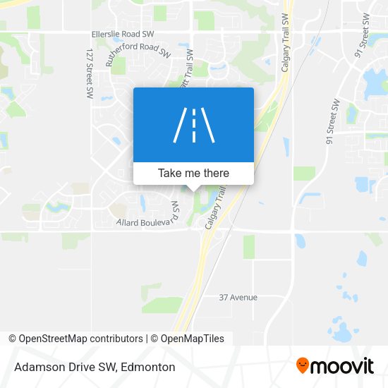 Adamson Drive SW plan