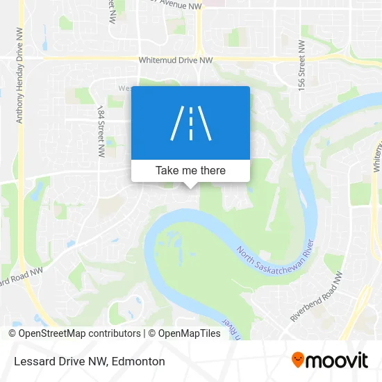Lessard Drive NW map