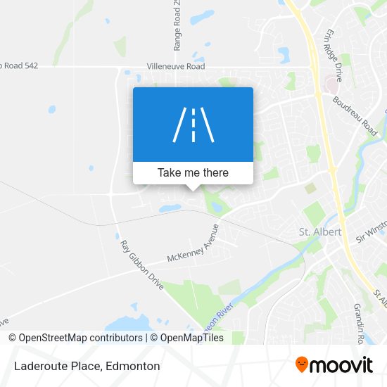 Laderoute Place plan