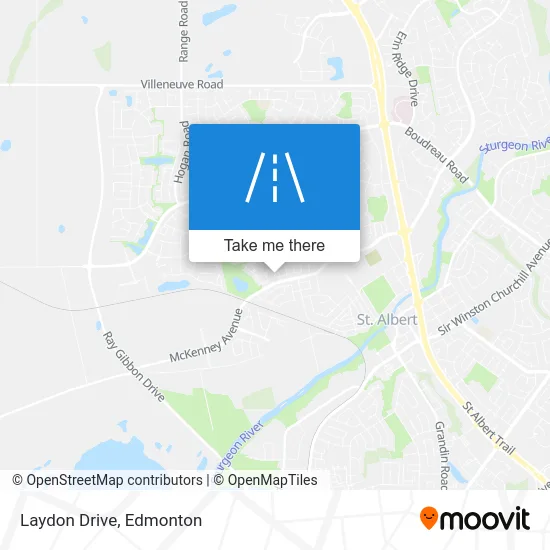 Laydon Drive map