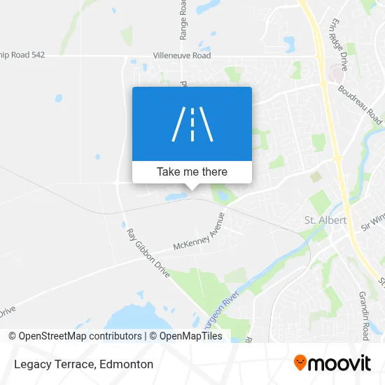 Legacy Terrace map