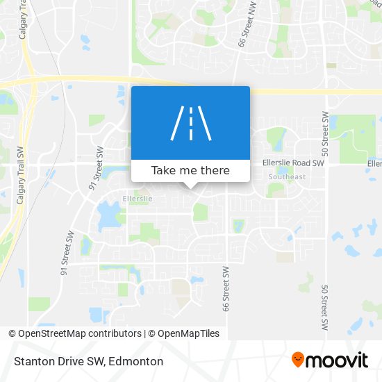 Stanton Drive SW map