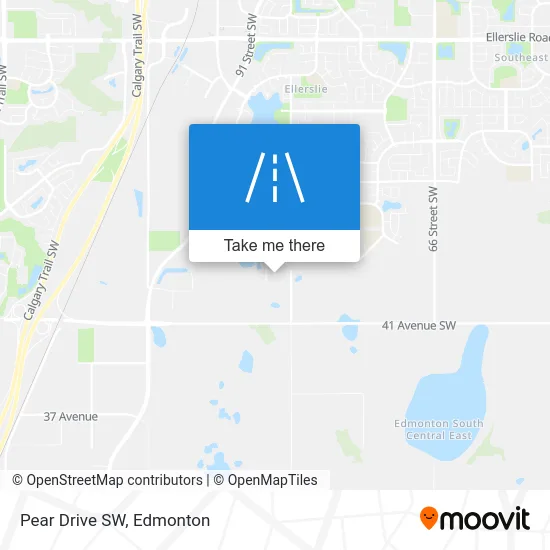 Pear Drive SW map