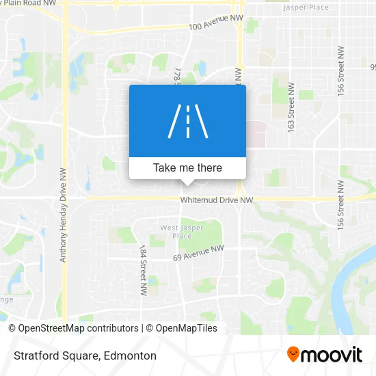 Stratford Square map