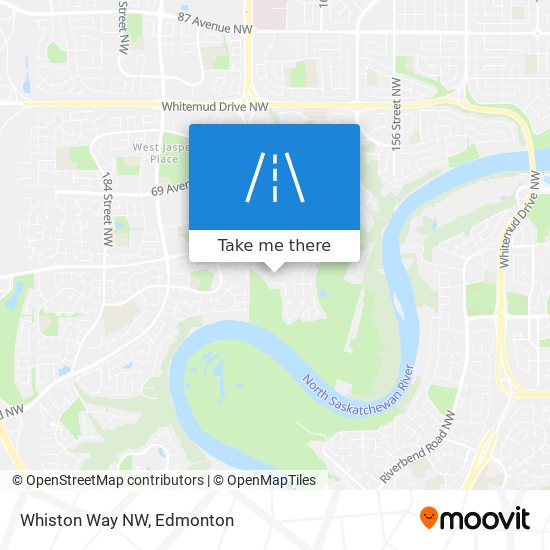 Whiston Way NW map