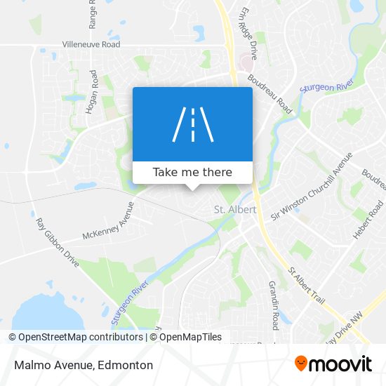 Malmo Avenue map