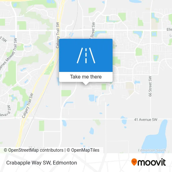 Crabapple Way SW map