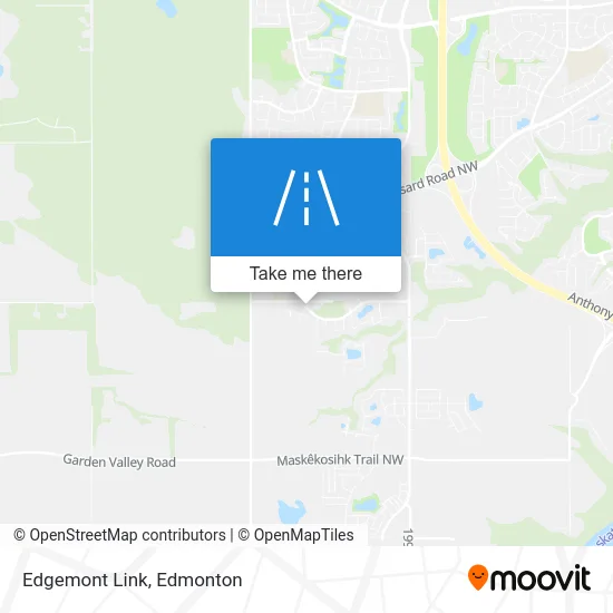 Edgemont Link map