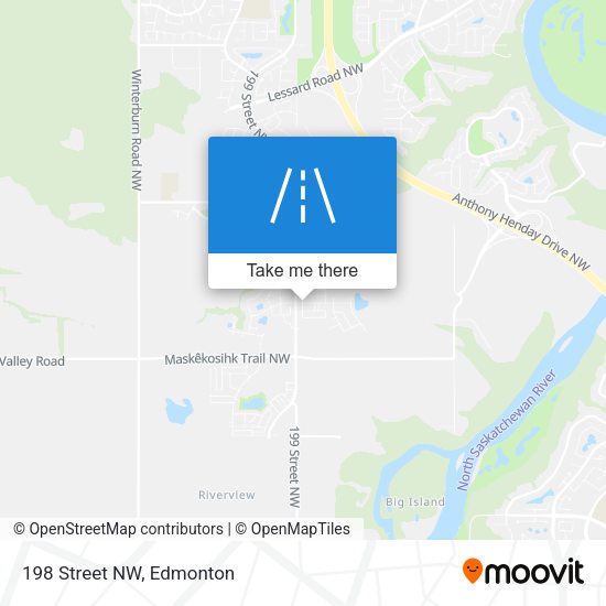 198 Street NW plan