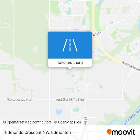 Edmonds Crescent NW plan