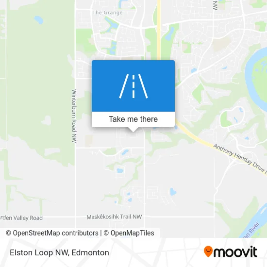 Elston Loop NW map