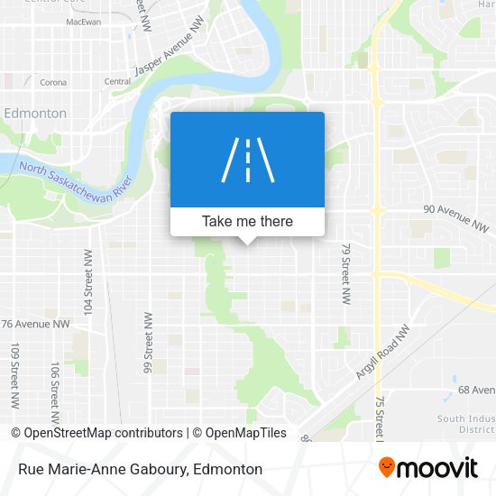 Rue Marie-Anne Gaboury map