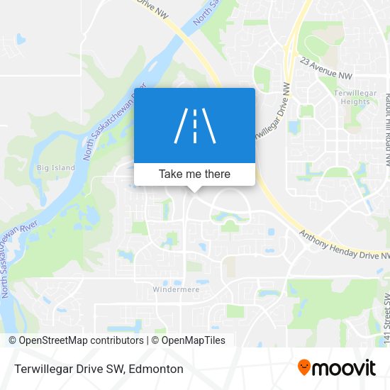 Terwillegar Drive SW plan