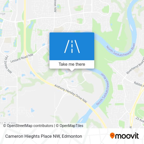 Cameron Hieghts Place NW plan