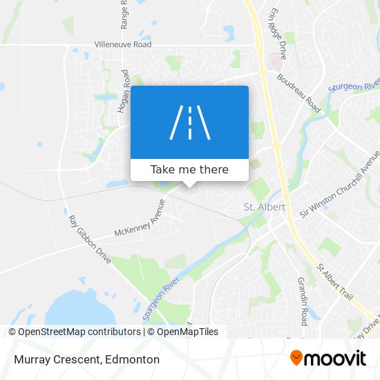 Murray Crescent map