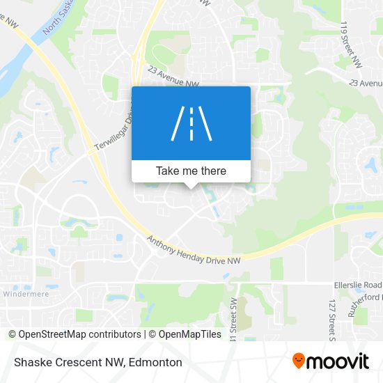 Shaske Crescent NW plan