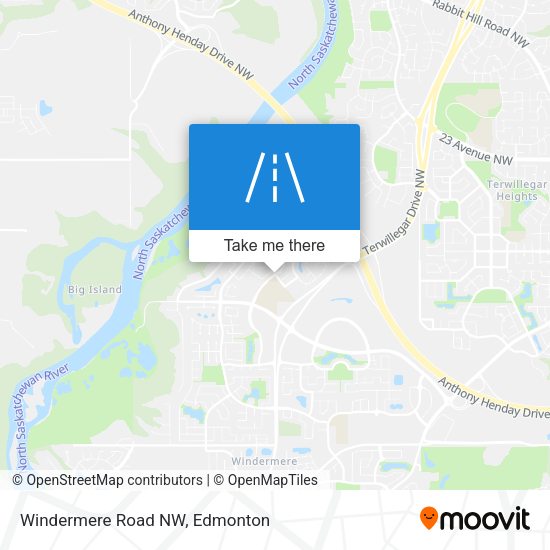 Windermere Road NW plan