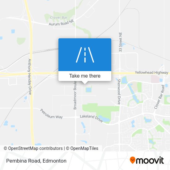 Pembina Road plan