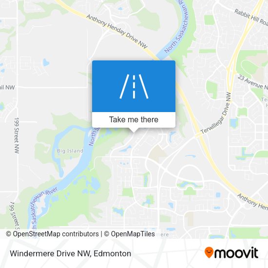 Windermere Drive NW plan