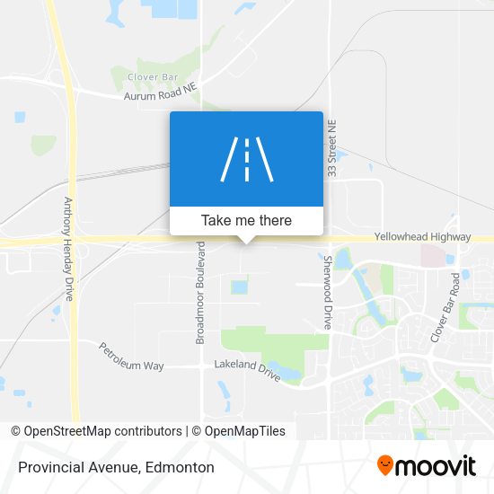 Provincial Avenue map