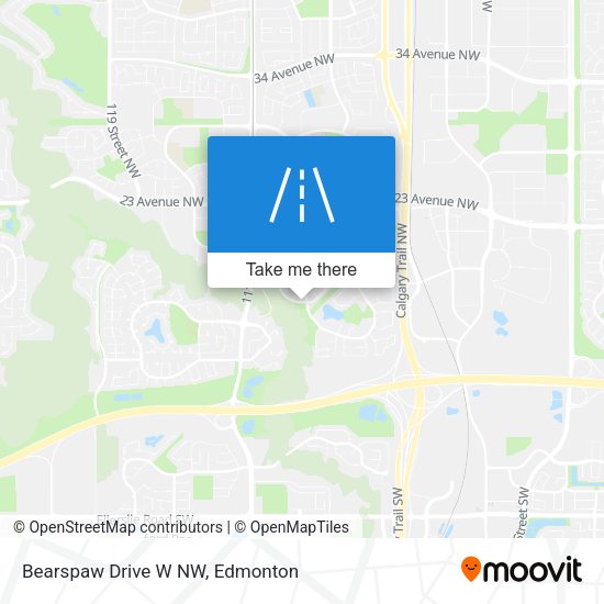 Bearspaw Drive W NW plan