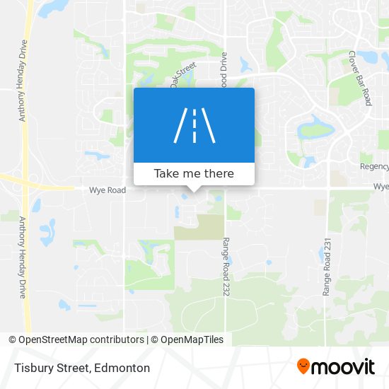 Tisbury Street map