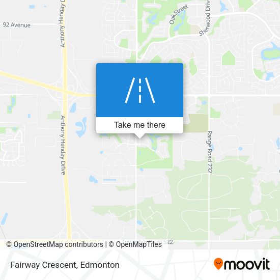 Fairway Crescent plan