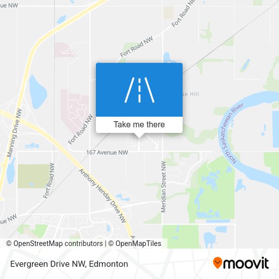 Evergreen Drive NW plan