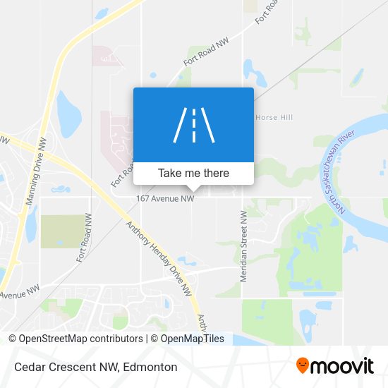 Cedar Crescent NW plan