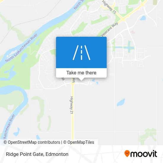 Ridge Point Gate map