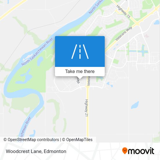 Woodcrest Lane map