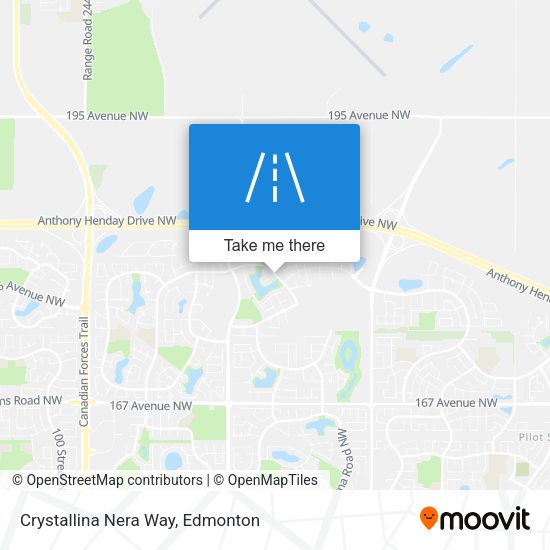Crystallina Nera Way map