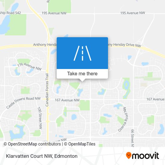 Klarvatten Court NW map