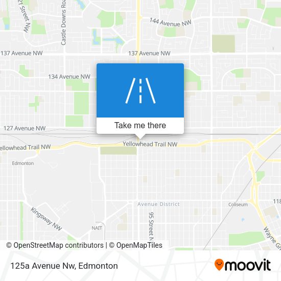 125a Avenue Nw map